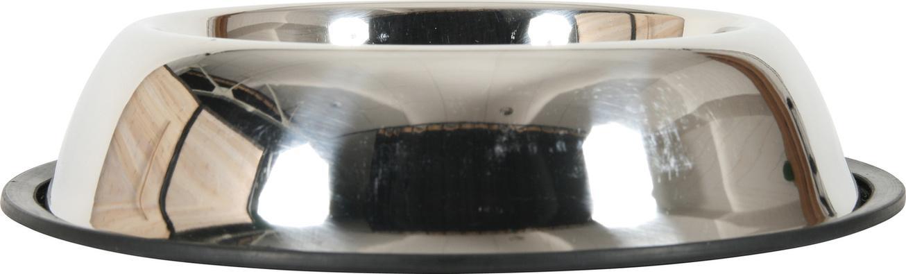 Zolux ZOLUX Miska Inox na gumie 15,5 cm 0,225 l