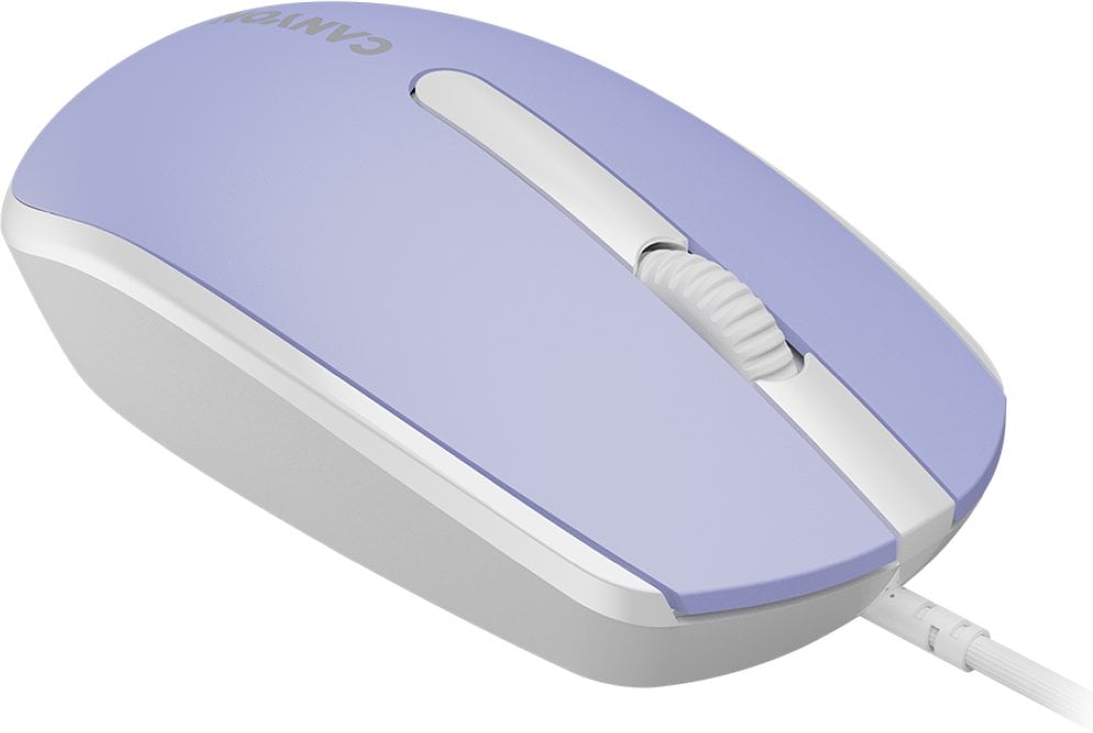 CANYON Mysz przewodowa M-10 Lawendowa