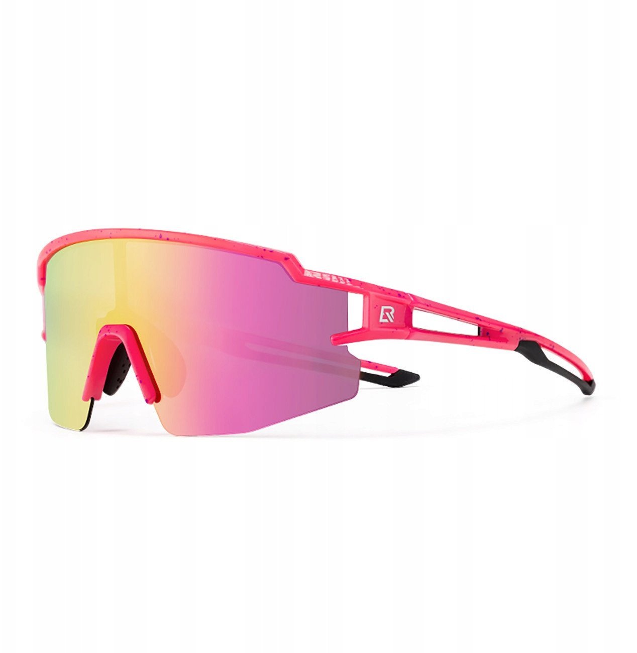 Okulary rowerowe Rockbros dla dzieci, polaryzacyjne, z ochroną UV dziecięce - różowe