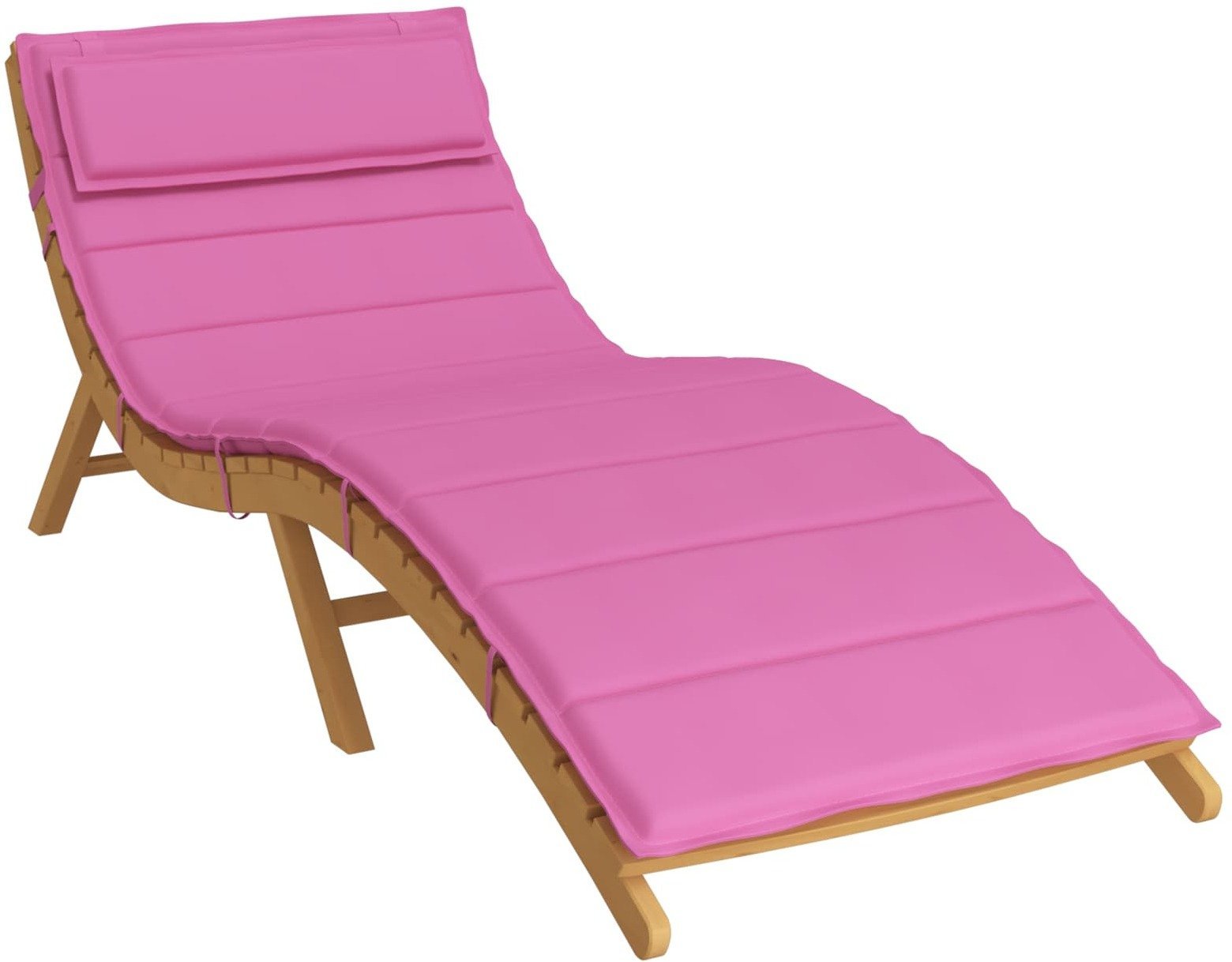 vidaXL Poduszka na leżak słoneczny Różowy 178 x 60 x 4 cm