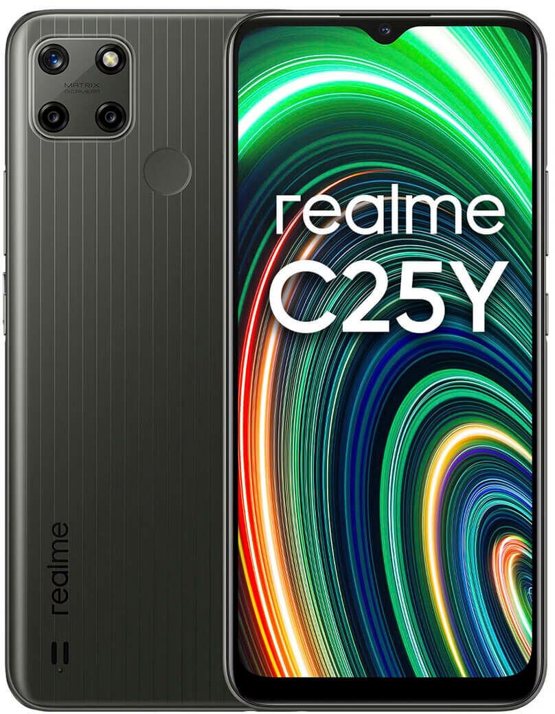 Smartfon Realme Smartfony C25Y 6,5" Octa Core 4 GB RAM 64 GB Szary