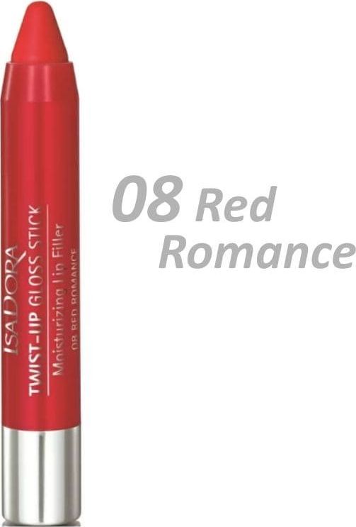 IsaDora IsaDora Twist-Up Gloss Stick 3.3g, Kolor : 08