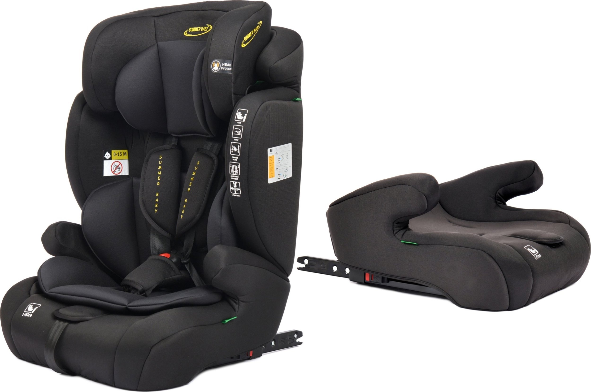Fotelik samochodowy Summer Baby Fotelik samochodowy PORTO i-SIZE 76-150cm ISOFIX marki SUMMER BABY