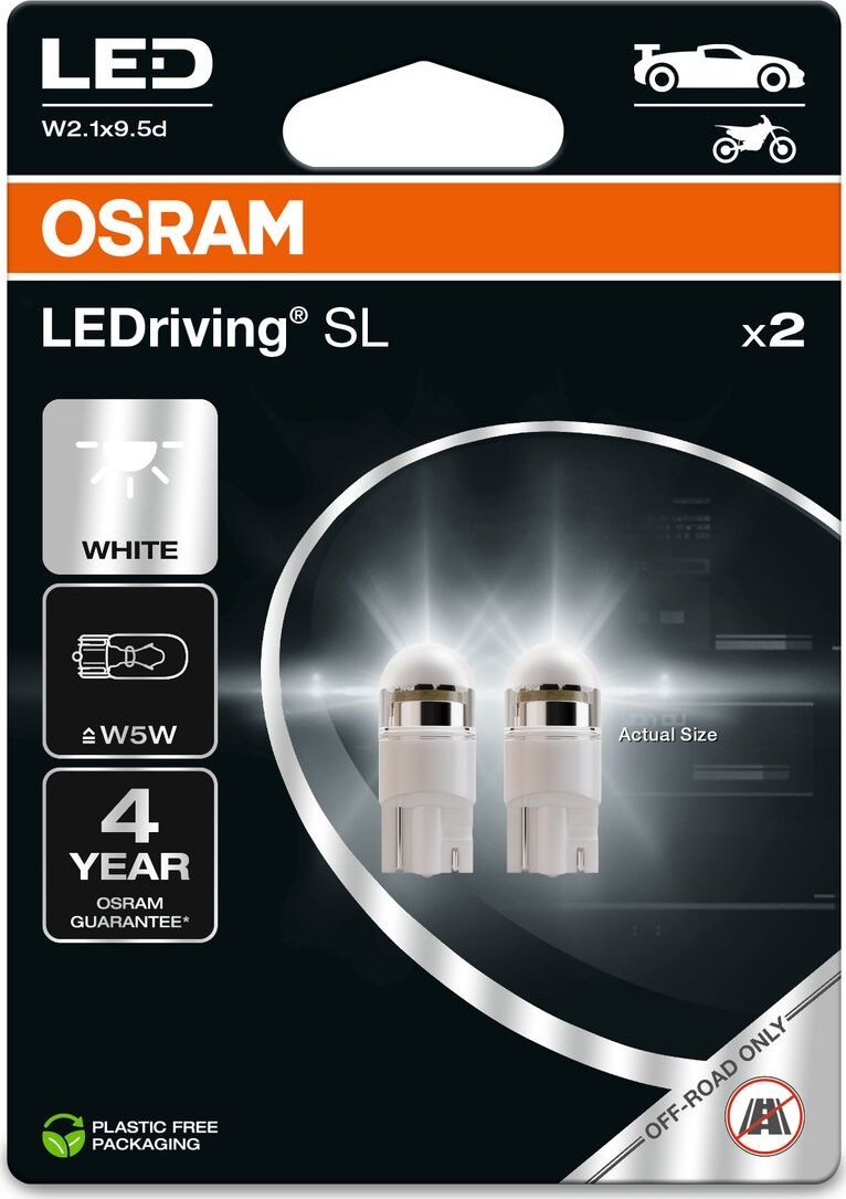 Osram CAR LIGHT OSRAM LED LAMP W5W 12V