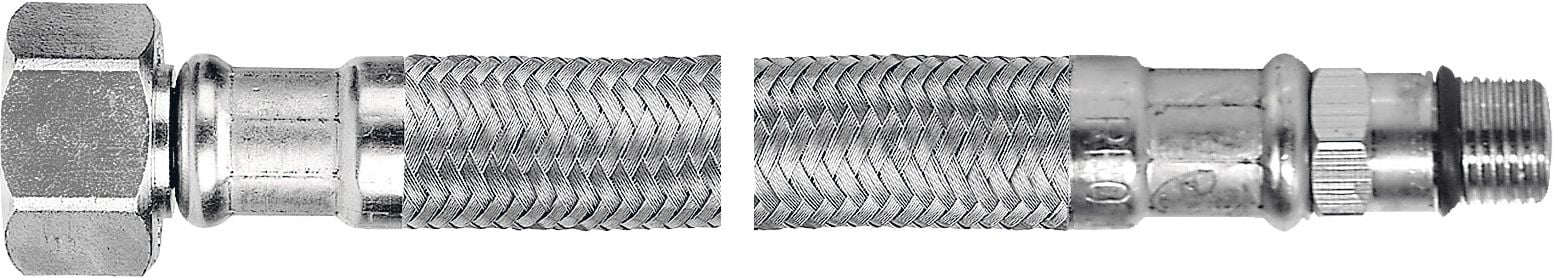 Wężyk przyłączeniowy Ferro WBS do baterii końcówka krótka 3/8" x M10 (WBS11)