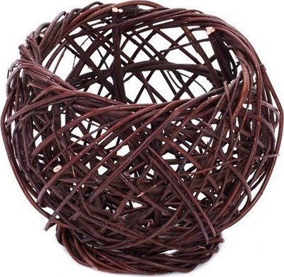 WickerPL Wiklinowy kosz ogrodowy ŚWIECZNIK osłonka na doniczkę 30 H19 20 H12 cm