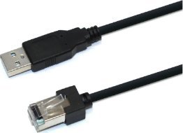 Newland Newland CBL026U zmieniacz płci / kabli RJ-45 USB-A Czarny