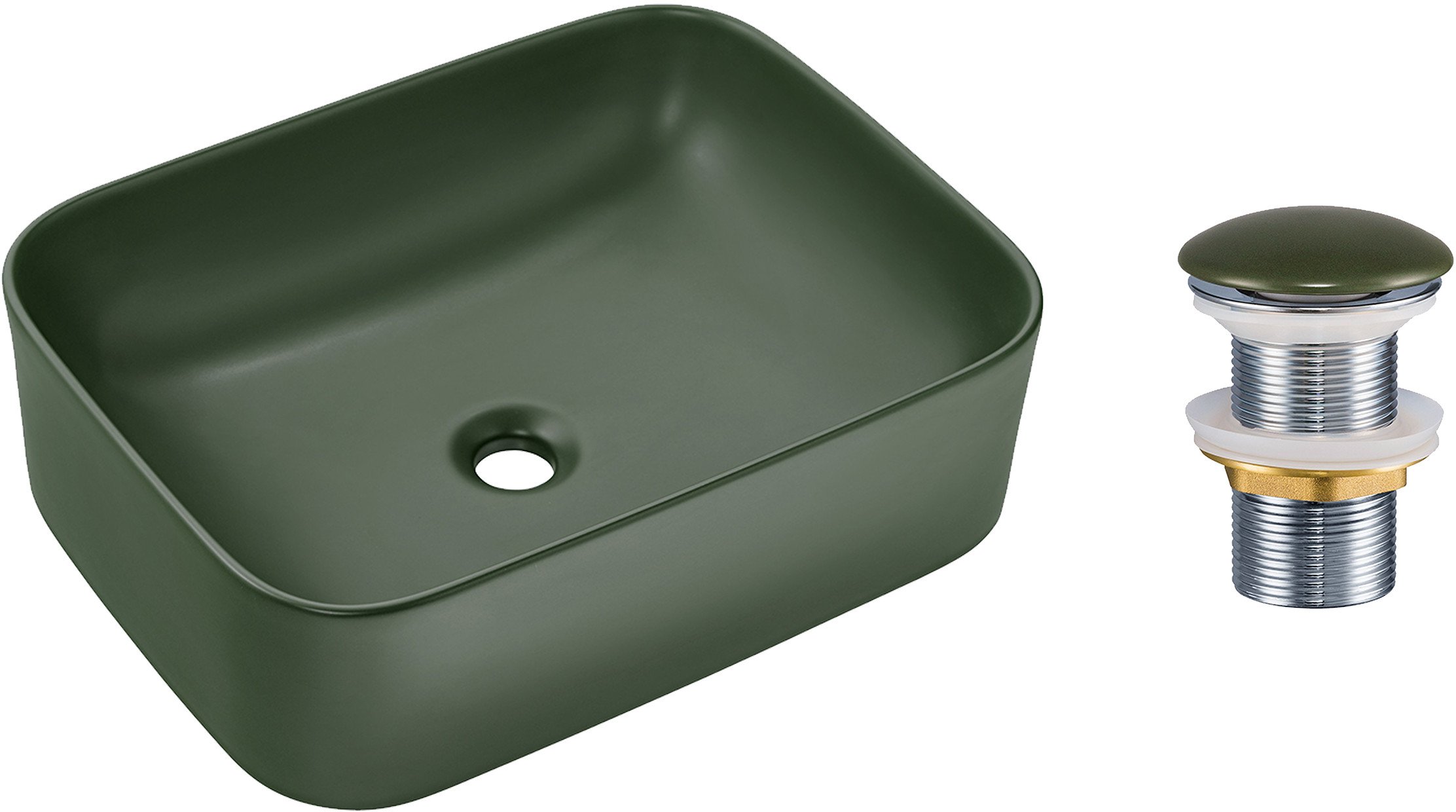 Zestaw Umywalkowy z Korkiem Click-Clack