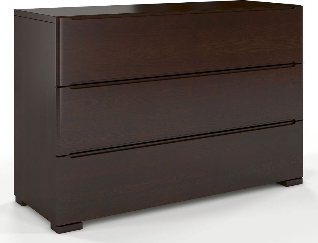 Elior Komoda drewniana 3 szuflady Ventos 2S - Palisander