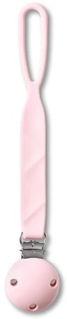 Zawieszka do smoczka silikonowa różowa 1469/01