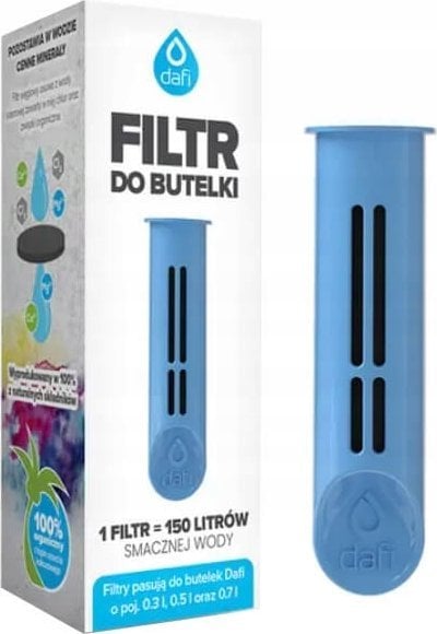 DafiDafi Filtr węglowy do butelki filtrującej Dafi | niebiański