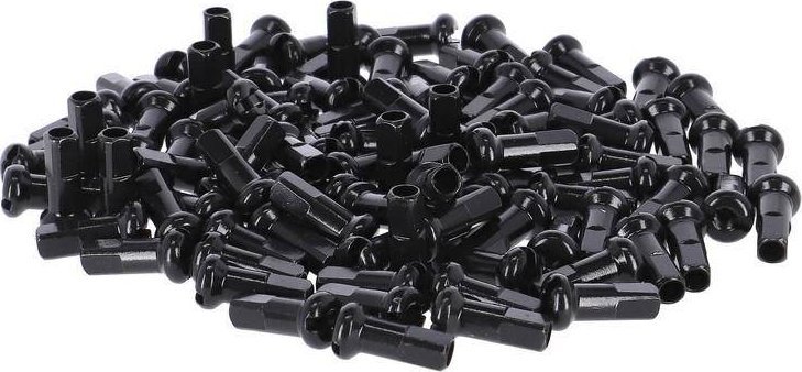 DT Swiss Nyple DT Swiss 2,34 x 12 m, niklowany mosiadz, 100 szt, czarne