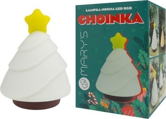 Lampka nocna LED RGB choinka
