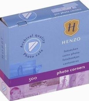 Henzo Fotonarożniki transparentne 500szt