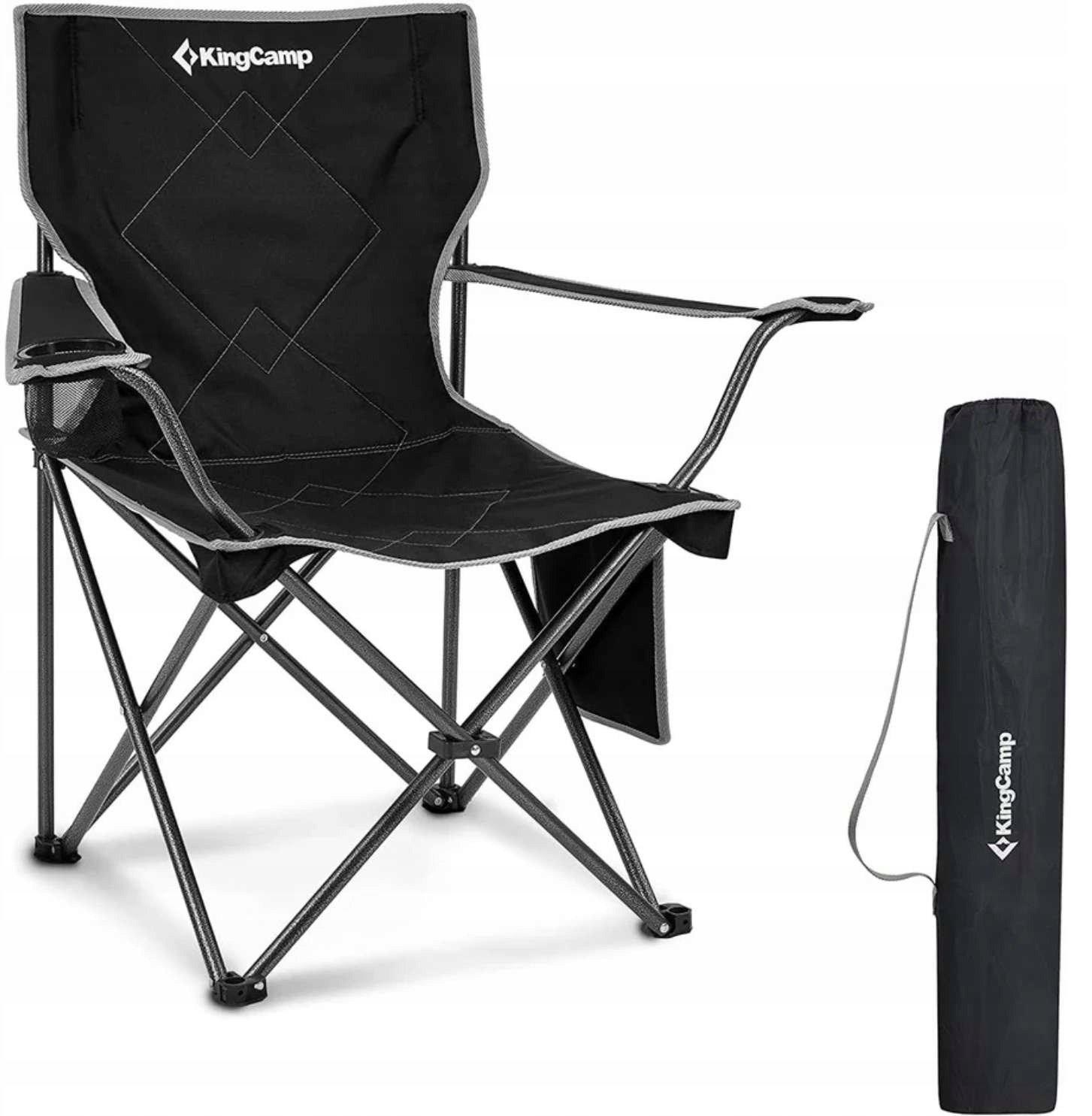 Krzesło na Plażę Biwak Wędkarskie Turystyczne Składane KING CAMP Lotus