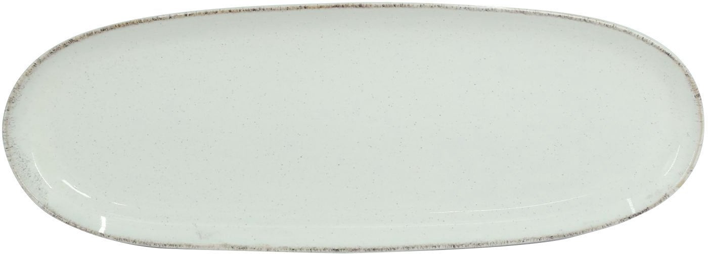 OVAL PLATE DOMOLETTI SESAM DOTS 35.6CM
