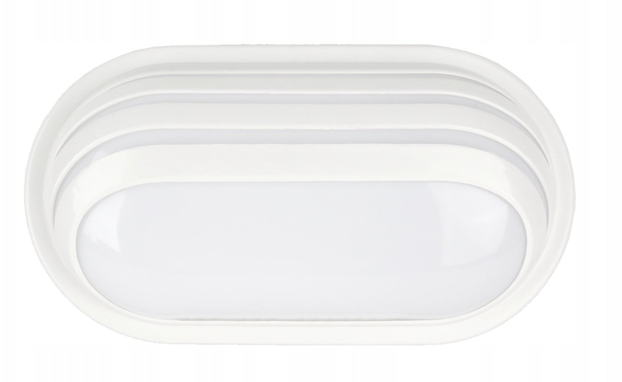 Oprawa piwniczna owalna 24W biała GW-0180