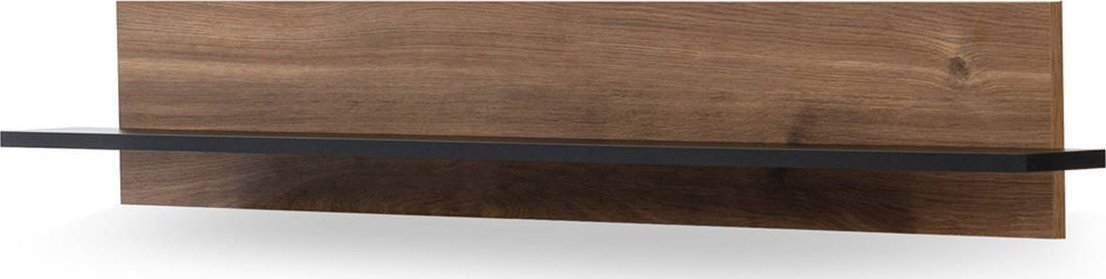 Ravio Stylowa półka wisząca Nero