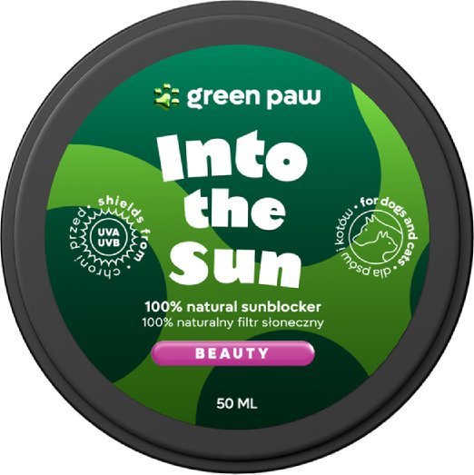 Cosma Cannabis Green Paw Maść Info The Sun - 50 ml (Skuteczna ochrona przed promieniowaniem UVA i UVB)