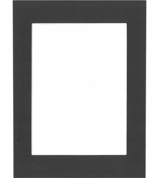 Ramka Focus Focus Passepartout 40x50 Black