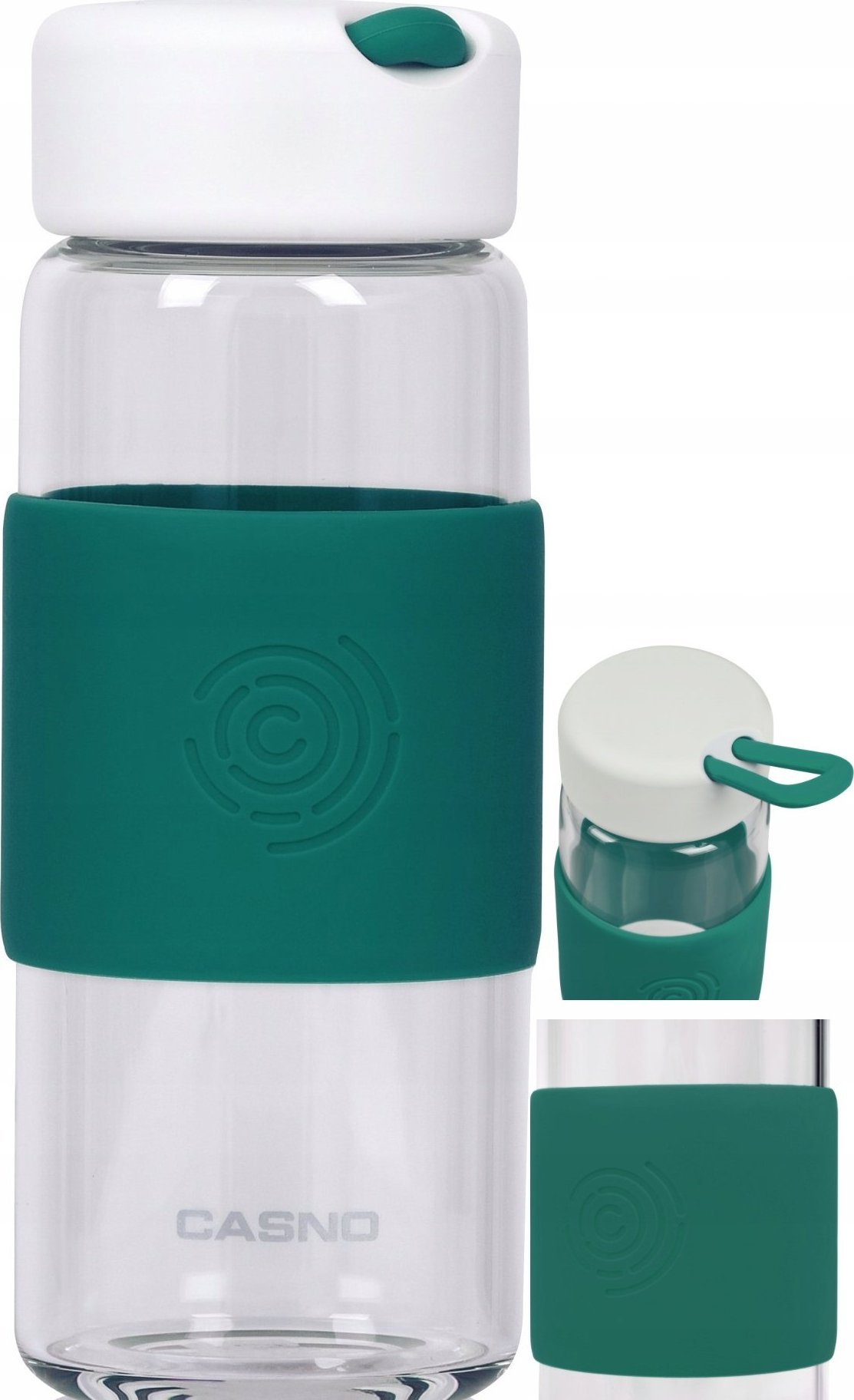 Casno Szklana Butelka na wode Bidon Casno 0,4L