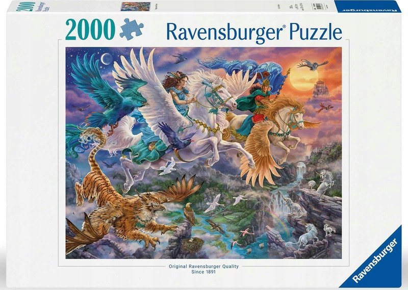 Ravensburger Puzzle Fantazja - Pegaz 2000 elementów