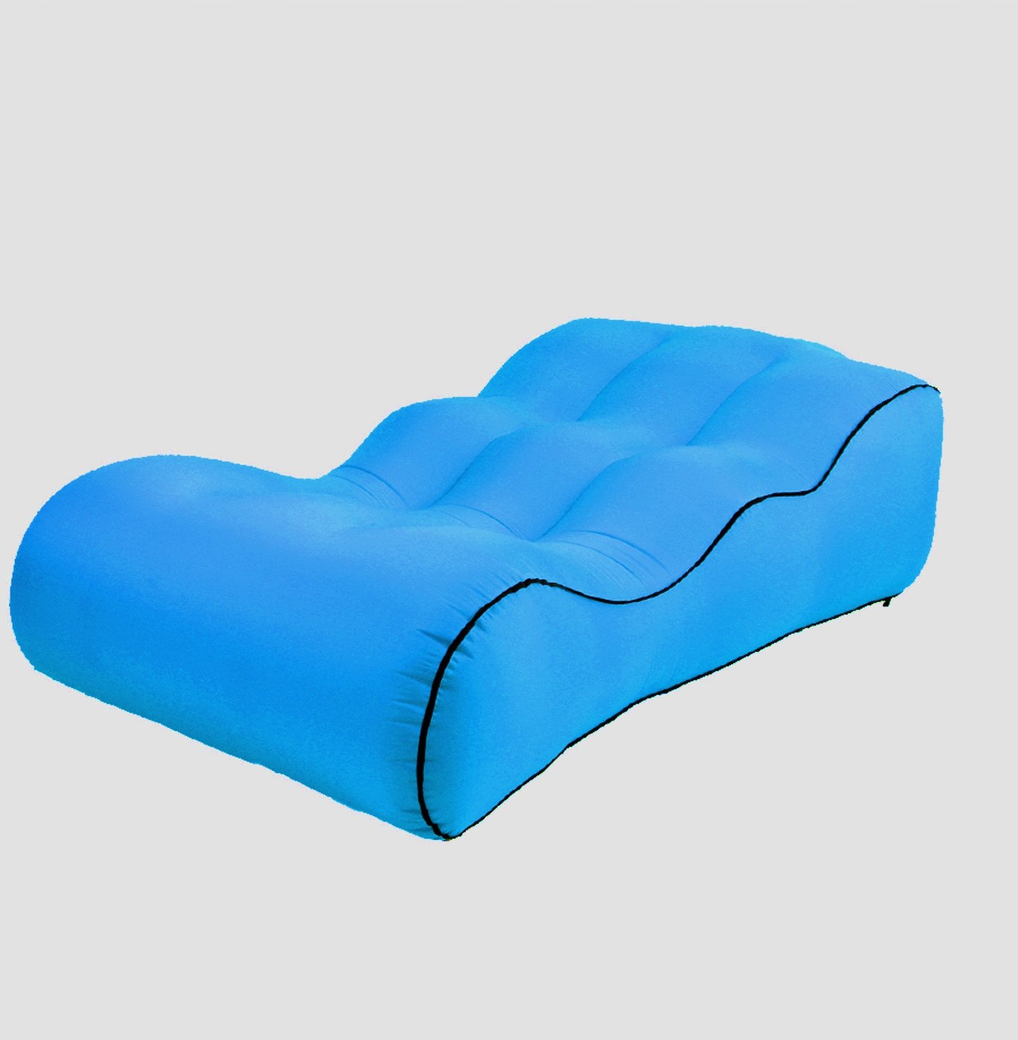 MATERAC L 140cm NA PLAŻĘ CAMPING bez pompowania