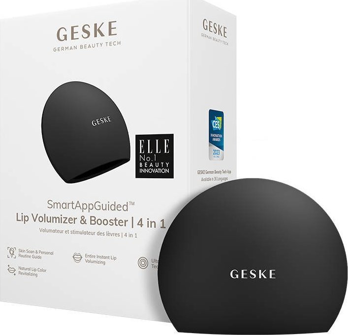 Geske Silikonowy powiększacz ust 4w1 Geske z Aplikacją (szary)
