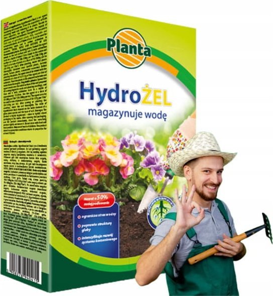 Hydrożel poprawiający właściwości gleby 250g Magazynuje wodę