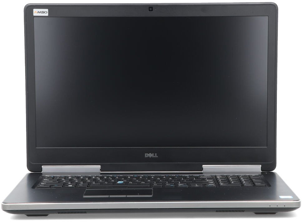 Dell Precision 7720 i7-7820HQ 16GB 512GB SSD M.2 1920x1080 Nvidia Quadro M1200 Klasa A- Windows 10 Professional