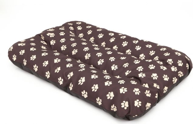 Hobbydog Materac Eko prestiż - Ciemny brąz w łapki R1