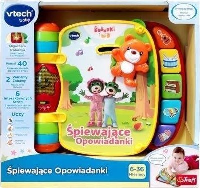 Vtech Śpiewające Opowiadanki - Bobaski i Miś VTECH