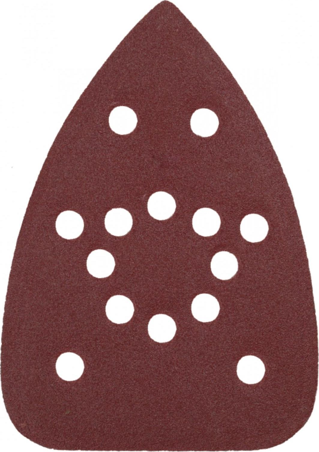 Dedra Papier ścierny Delta #DED7063 150gr,140x140x93mm, kpl 5szt