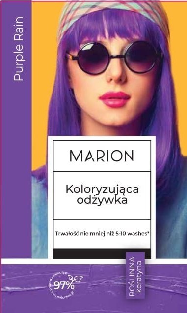 Marion MARION Odżywka koloryzująca do włosów (5-10 myć) - Purple Rain 35 ml