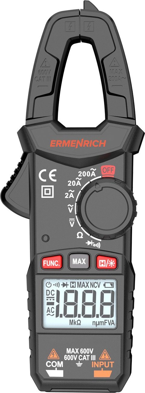 Ermenrich Cyfrowy miernik cęgowy Ermenrich Ping MK10