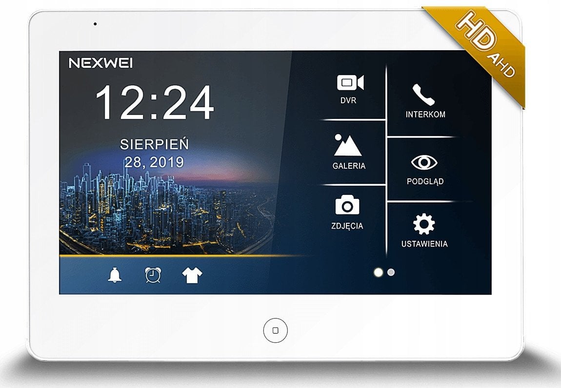 NW-VI10S-W NEXWEI Wideomonitor z ekranem dotykowym 10 cali