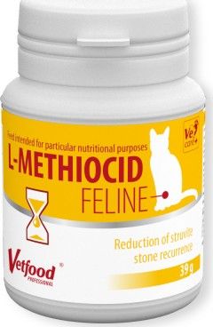 Vetfood VETFOOD L-Methiocid dla kotów 39g