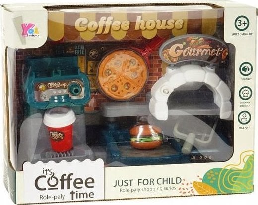 Adar Zestaw kuchenny 564817 ekspres do kawy, hamburger, pizza, narzędzie do krojenia, piec, frytkownica