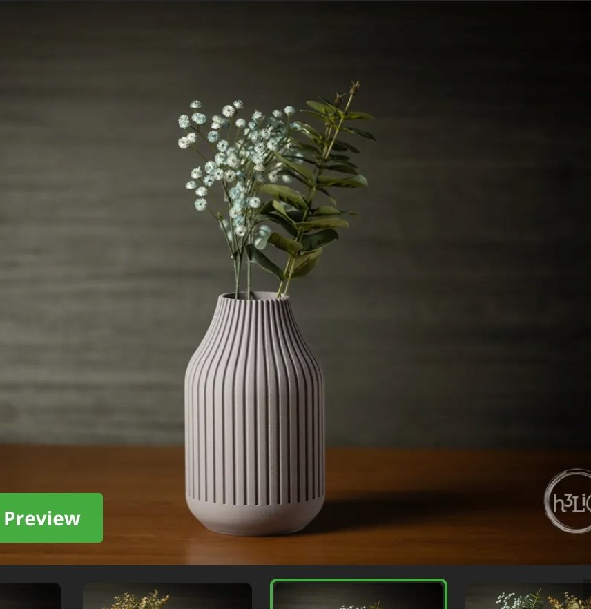 Strata Vase designerski wazon 3D o unikalnej strukturze - 20 cm rose pink