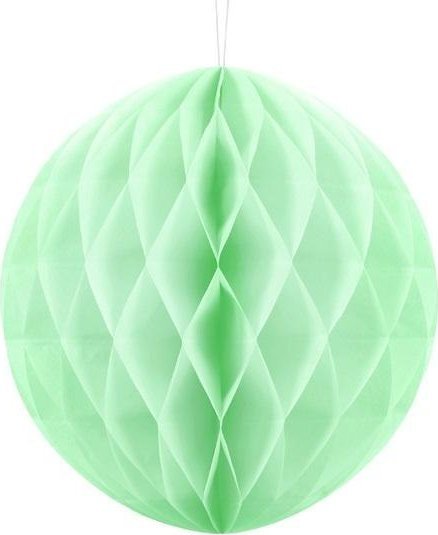 Kula bibułowa, pistacjowy 30cm