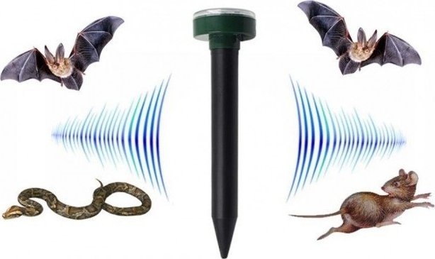 2XODSTRASZACZ solarny przeciw GRYZONIOM