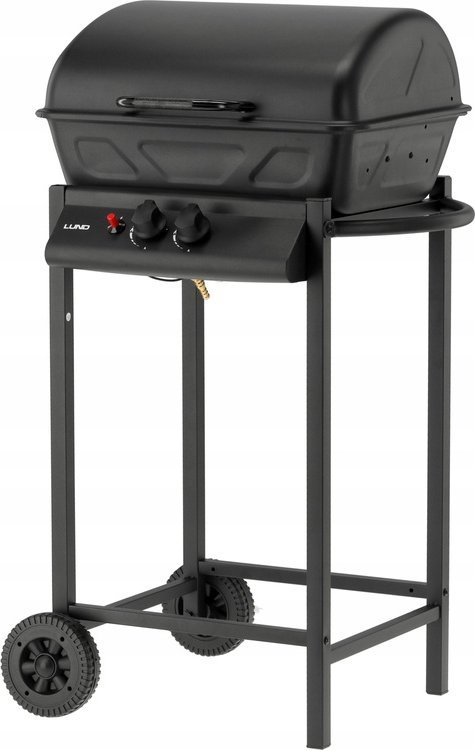 Toya LUND GAS GRILL 2 BURNERS 5.5KW BLACK