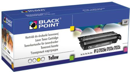 Toner Black Point LCBPHCP3525Y Yellow Zamiennik 504A (LCBPHCP3525Y)