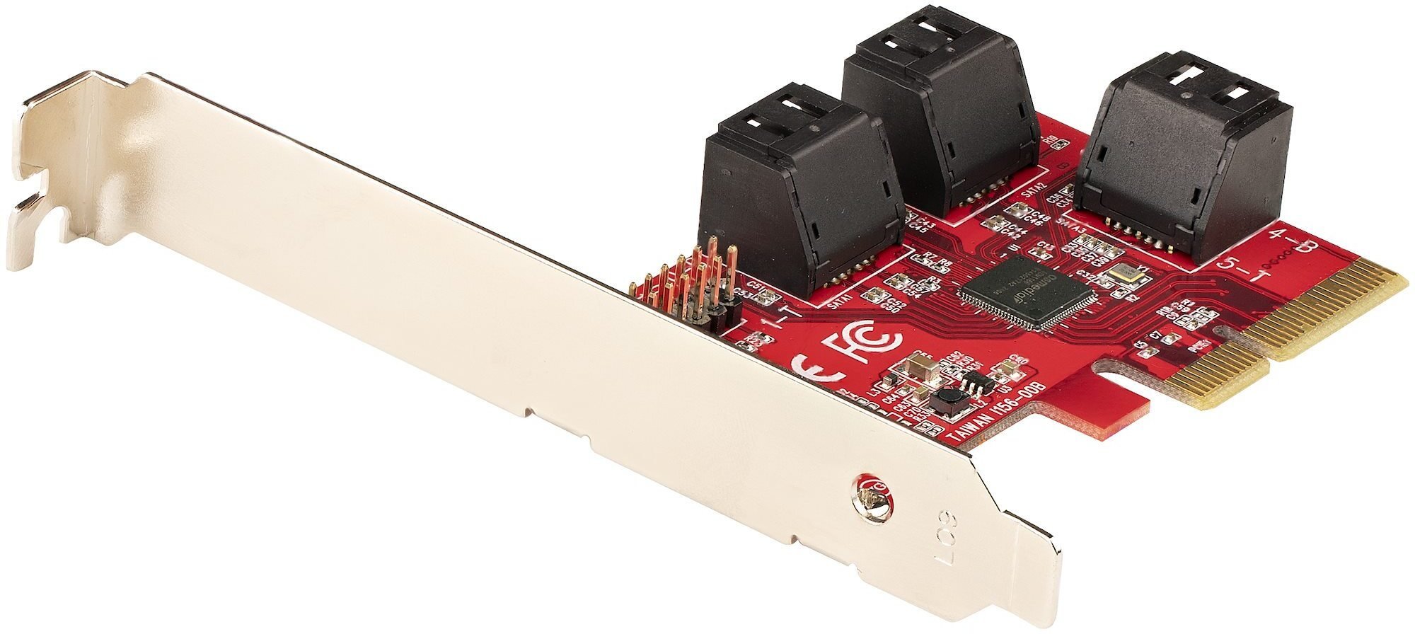 Kontroler StarTech .com PCIe karta kontrolera SATA - 6 Port SATA 3 karta rozszerzeń/kontroler - 6Gbit/s - pełno- i niskoprofilowa osłona - PCI Express