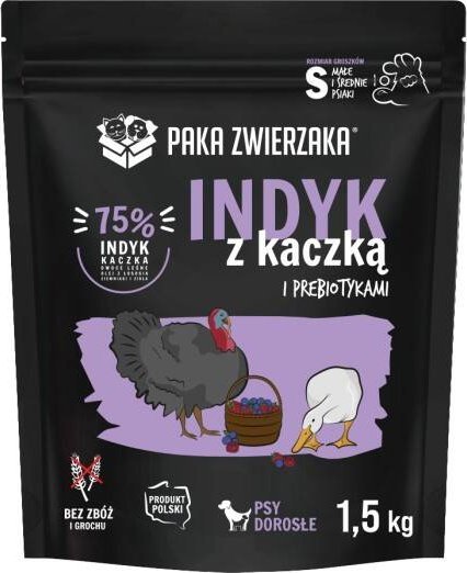 Paka Zwierzaka Paka Zwierzaka - Seventh heaven - Indyk z kaczką MINI (Turkey & Duck) 1,5kg