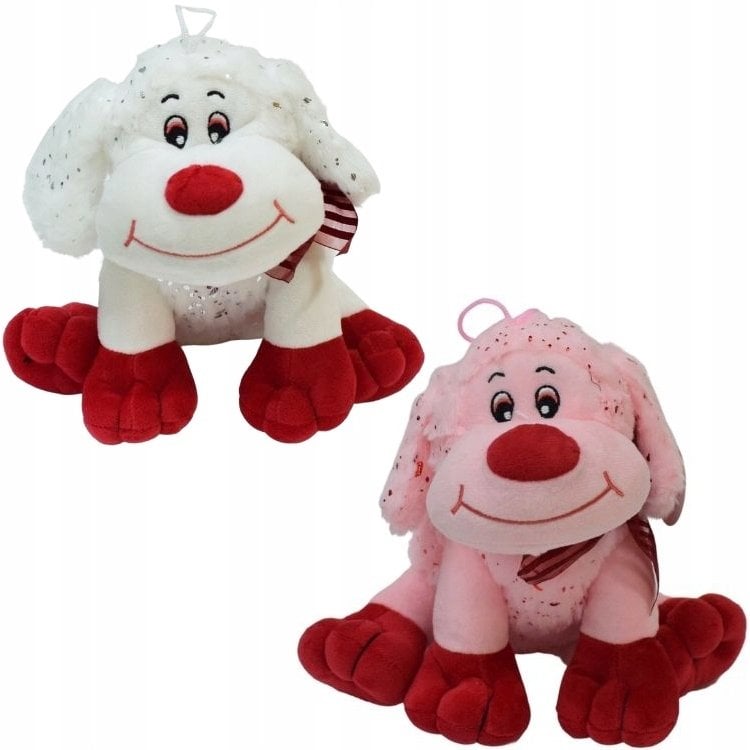 Wesoły Piesek leżący średni