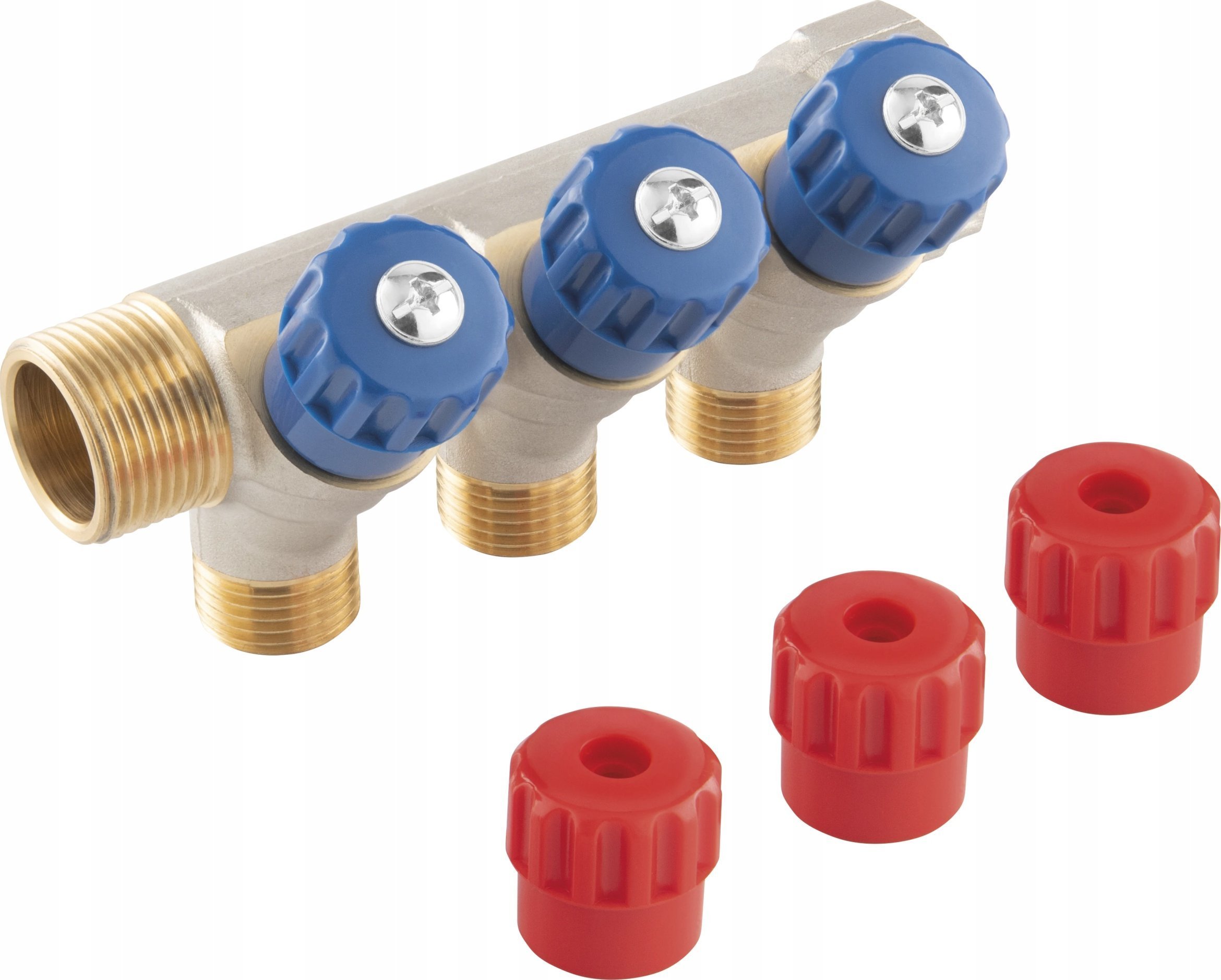 Ferro Rozdzielacz sanitarny 3/4"x1/2", 2-drogowy