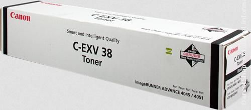 Toner Canon C-EXV38 Black Original (35120221584)