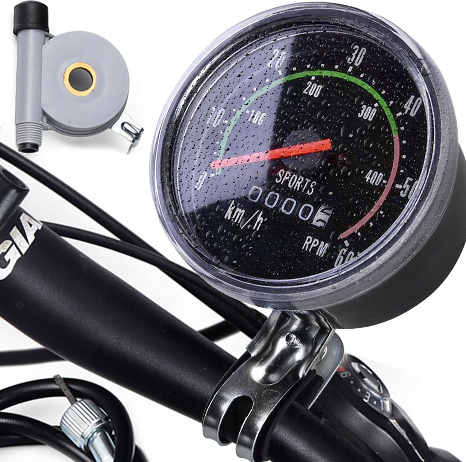 LICZNIK ROWEROWY MECHANICZNY SP33D