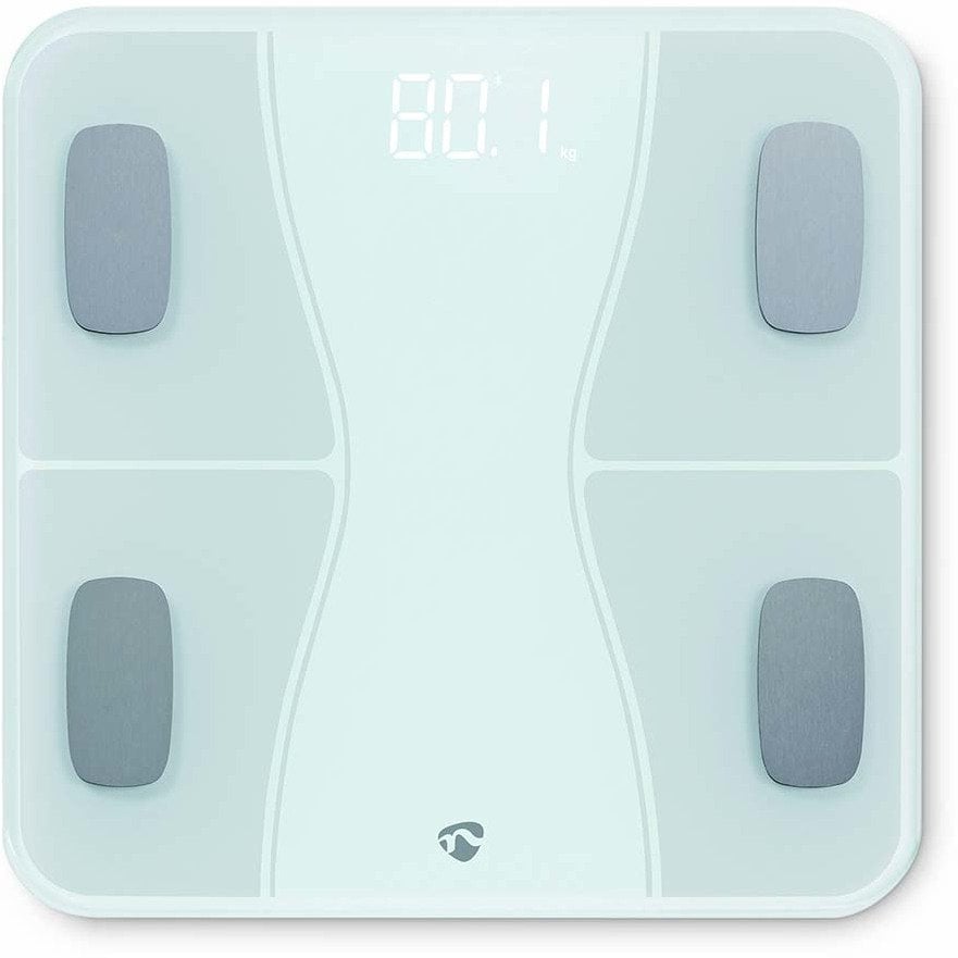 Waga łazienkowa Nedis SmartLife BTHPS11WT Bluetooth biała